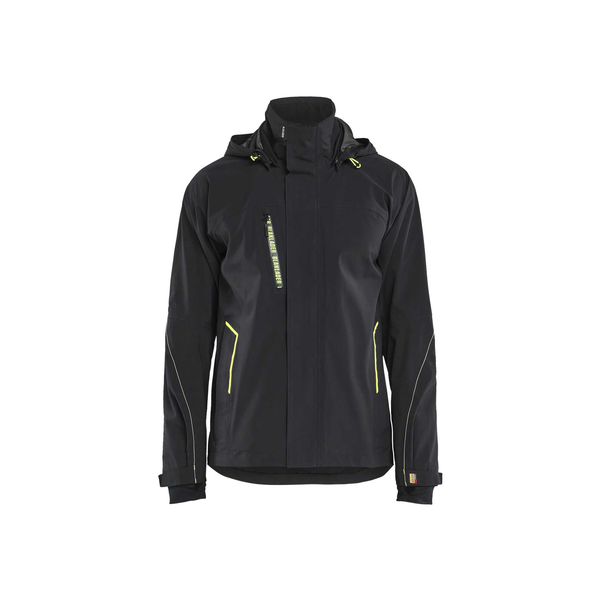 BLAKLADER 44831917 Shell Jacket Stretch Hi Vis Reflective Work Jacket MEN - Waterproof